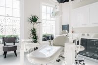 Our bright hygiene room